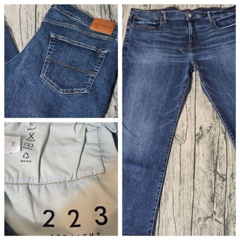 Lucky Brand 223 Straight Slim Blue Jeans Men’s Denim Classic Fit
